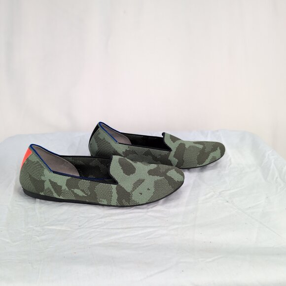 Rothy's Camo Knit Flats Loafers Size 7.5 - Picture 7 of 9